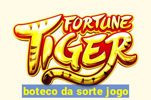 boteco da sorte jogo